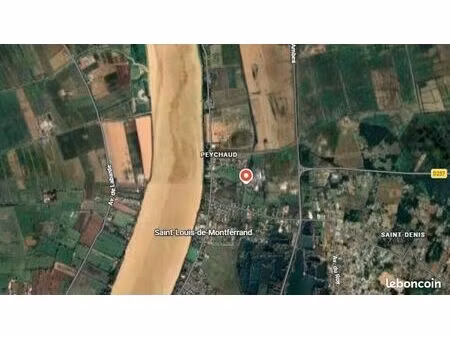 terrain 6 000 m² saint louis de montferrand