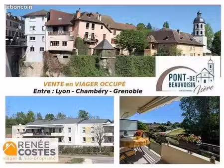 appartement en viager 3 pièces 66 m²