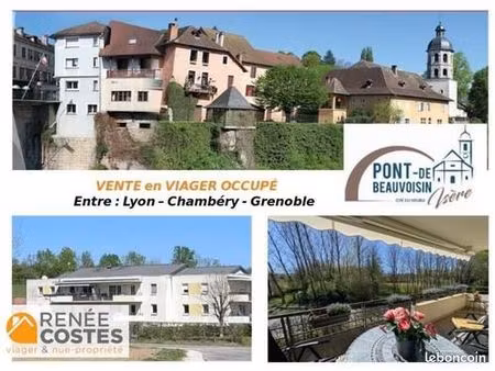 appartement en viager 3 pièces 66 m²