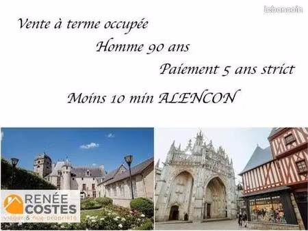 maison en viager 4 pièces 90 m²