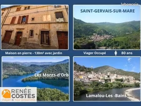 maison en viager 7 pièces 130 m²