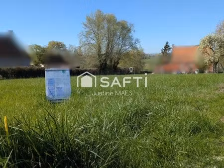 terrain 1000 m² saint-momelin