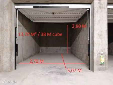 garage à vendre saint alban leysse