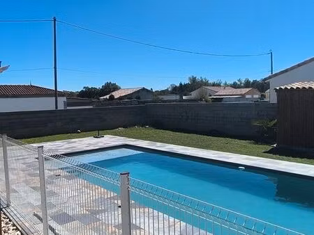 ? 25mn de toulouse par a64 maison plain-pied de 110m2 5 pièces – 4 chambres – piscine – te