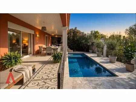 maison contemporaine 156 m² avec piscine  grand sous-sol et garage magalas proche béziers