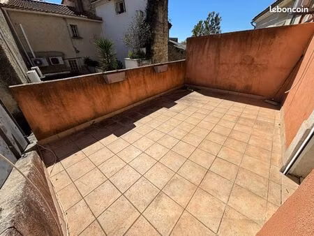 appartement t2 32m2 + grand terrasse