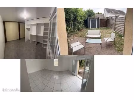 t2 avec jardin privatif -libre juillet - truyes