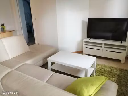 f2 meublé + parking  proche bâle et allemagne