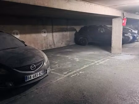 parking souterrain à louer - argenteuil