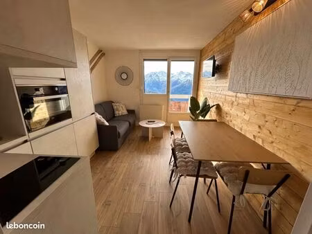 location meublée 7 mois – alpe d’huez – mai à novembre – vue montagne