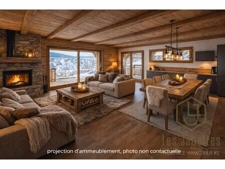 appartement neuf en duplex essert-romand proche morzine / portes du soleil
