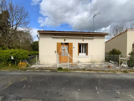 vente maison 3 pièces  62.00m²  jonzac