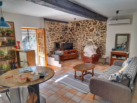 charmante maison de village avec jardin face aux montagnes