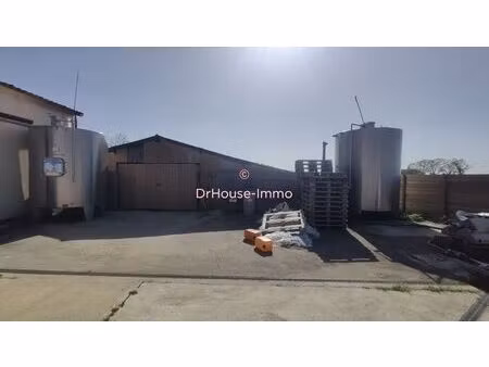 saint emilion  chai avec 9 cuves  sur 665m² de terrain