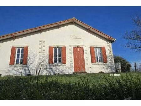 maison mortagne sur gironde 4 pièce(s) 136 m2 et dépendances 148000 fai