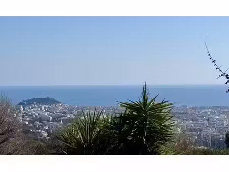 gairaut / terrain vue mer panoramique / 2440m²