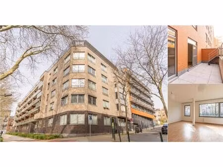 rez-de-chaussée à vendre avec terrasse et 2 chambres   schaerbeek (vbe11121)