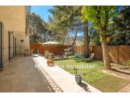 référence : 6601-ebe. - t4 de 86m2   garage   jardin privatif 350 m2   terrasse   calme et