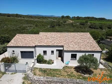 ref - occitane - 15min carcassonne - maison plain-pied 165m² - 3 chambres + t2 - garage -.