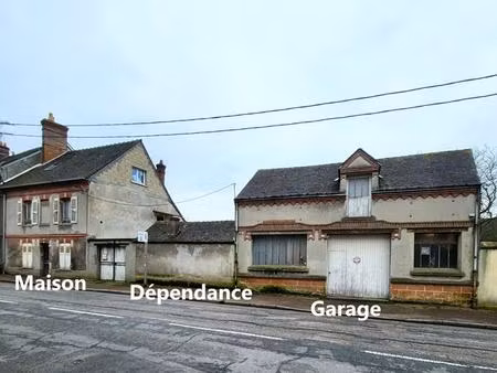 maison à rénover (99m²)  nonancourt (27320)  7 pièces  garage  dépendance  cave à vin  ter