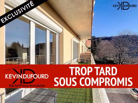 appartement 70 m² + cave + balcon à labegude