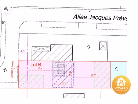 margency terrain idéalement situé 512 m2