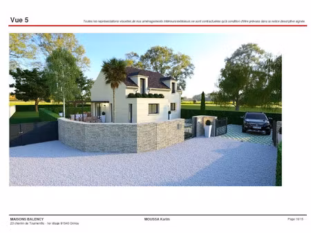 vente maison neuve 6 pièces 100 m² à boissise-le-roi (77310)  373 000 €