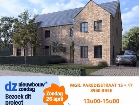 huis te koop in bree met 4 slaapkamers