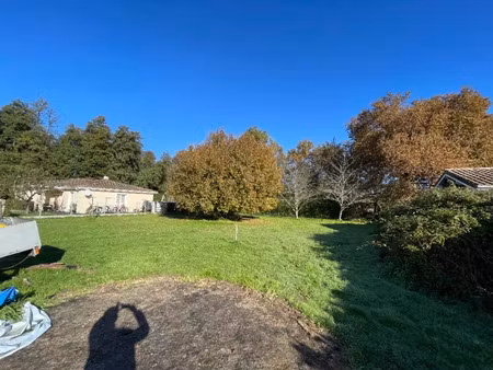 vente terrain 460 m² la brède (33650)