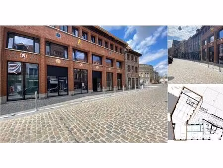 surface commerciale à louer à rue des maux 26 tournai (vbe11465)
