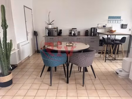 appartement t3 en duplex - rez-de-chaussée - beaurepaire