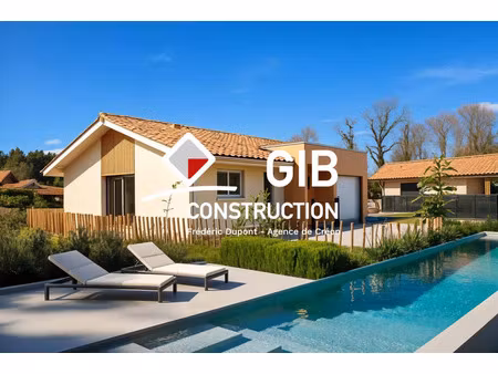 vente maison à construire 90 m² créon (33670)