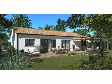 vente maison à construire 90 m² hourtin (33990)