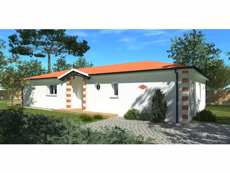 vente maison à construire 90 m² le teich (33470)