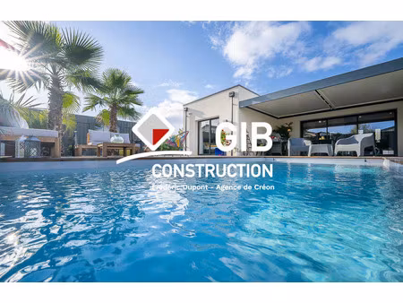 vente maison à construire 80 m² sadirac (33670)