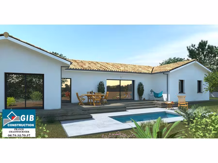 vente maison à construire 60 m² salles (33770)