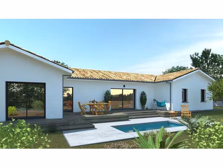 vente maison à construire 80 m² salles (33770)