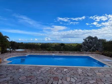 superbe villa vue mer panoramique avec piscine sur 1565 m² de terrain plat