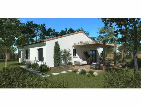 vente maison à construire 90 m² saint-geours-de-maremne (40230)
