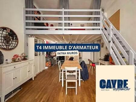 vente appartement 4 pièces à saint-malo (35400) : à vendre 4 pièces / 75m² saint-malo