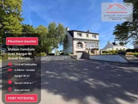 vente maison à pleumeur-gautier (22740) : à vendre / 114m² pleumeur-gautier