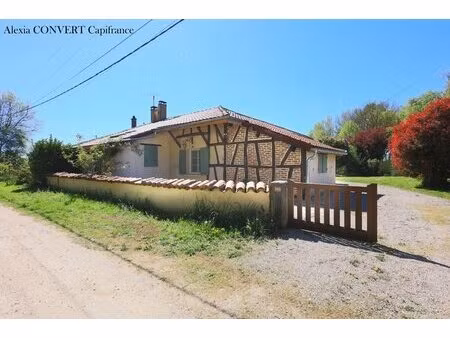 maison à vendre 5 pièces  terrain 3420m² de calme à cormoz (01)