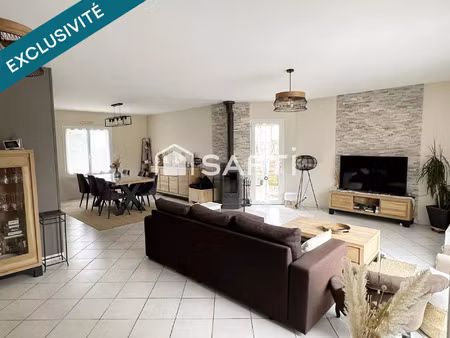 vente maison 8 pièces 196 m² ombrée d’anjou (49420)
