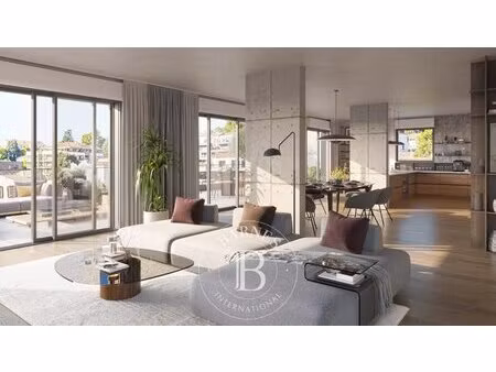 saint didier au mont d'or - appartement de 53 19 m² - 1 chambre - balcon de 7 89 m² - gara