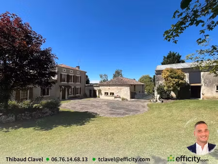 vente maison 6 pièces 208 m² à magnac-lavalette-villars (16320)  450 000 €