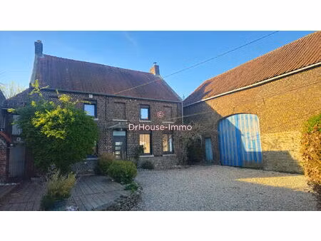maison de charme 1900 hergnies 145 m2 + grange