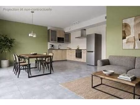 appartement 1 ch avec 2 terrasses  jardin et parking