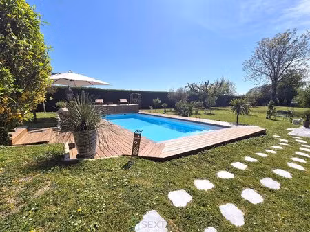 maison familiale - piscine chauffée - prestations haut de gamme