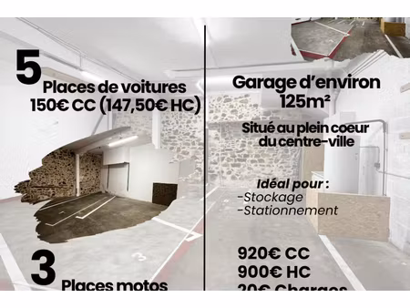 annonce parking/garage à louer