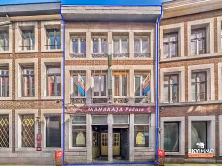immeuble mixte - rez commercial - appart spacieux - a liege